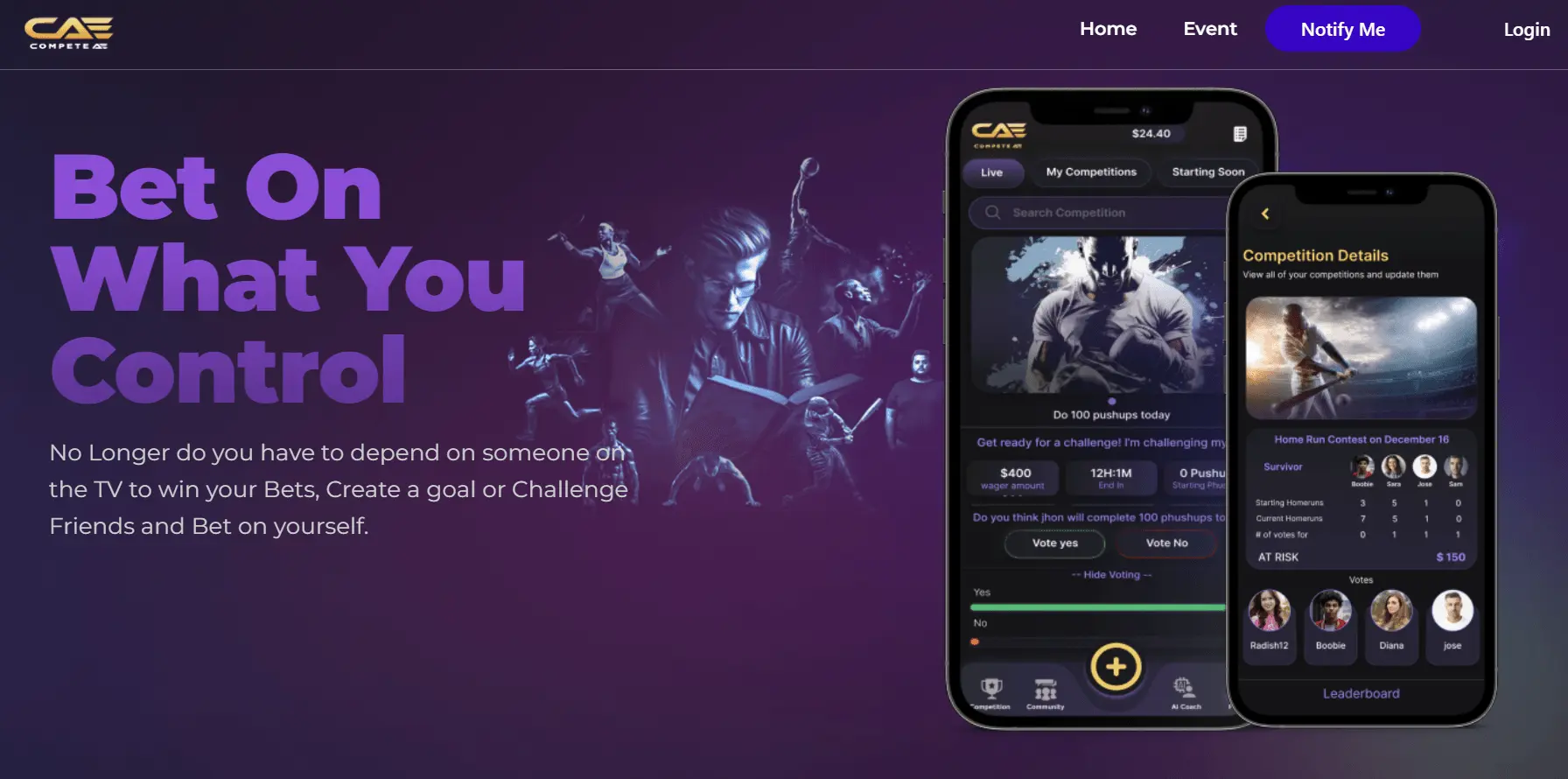 CAE β Betting Platform APIs & Growth